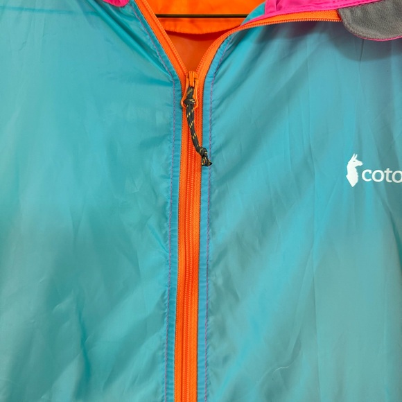 Cotopaxi Teca Half-Zip Windbreaker bright color RARE FIND sz women XL / men L - Picture 4 of 9